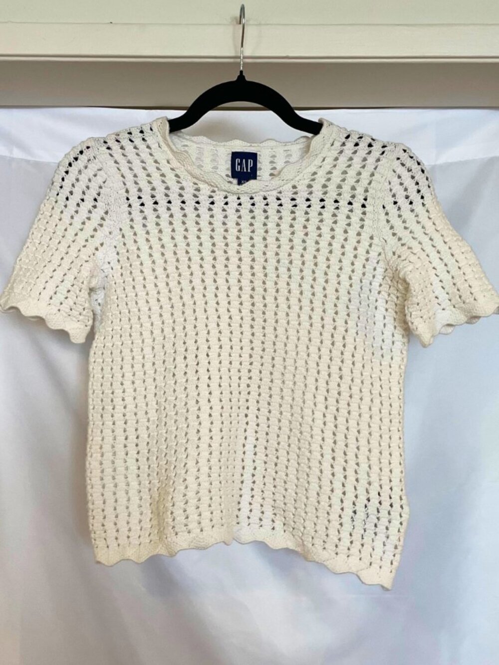 Gap Open Knit Cotton Top – Size XS